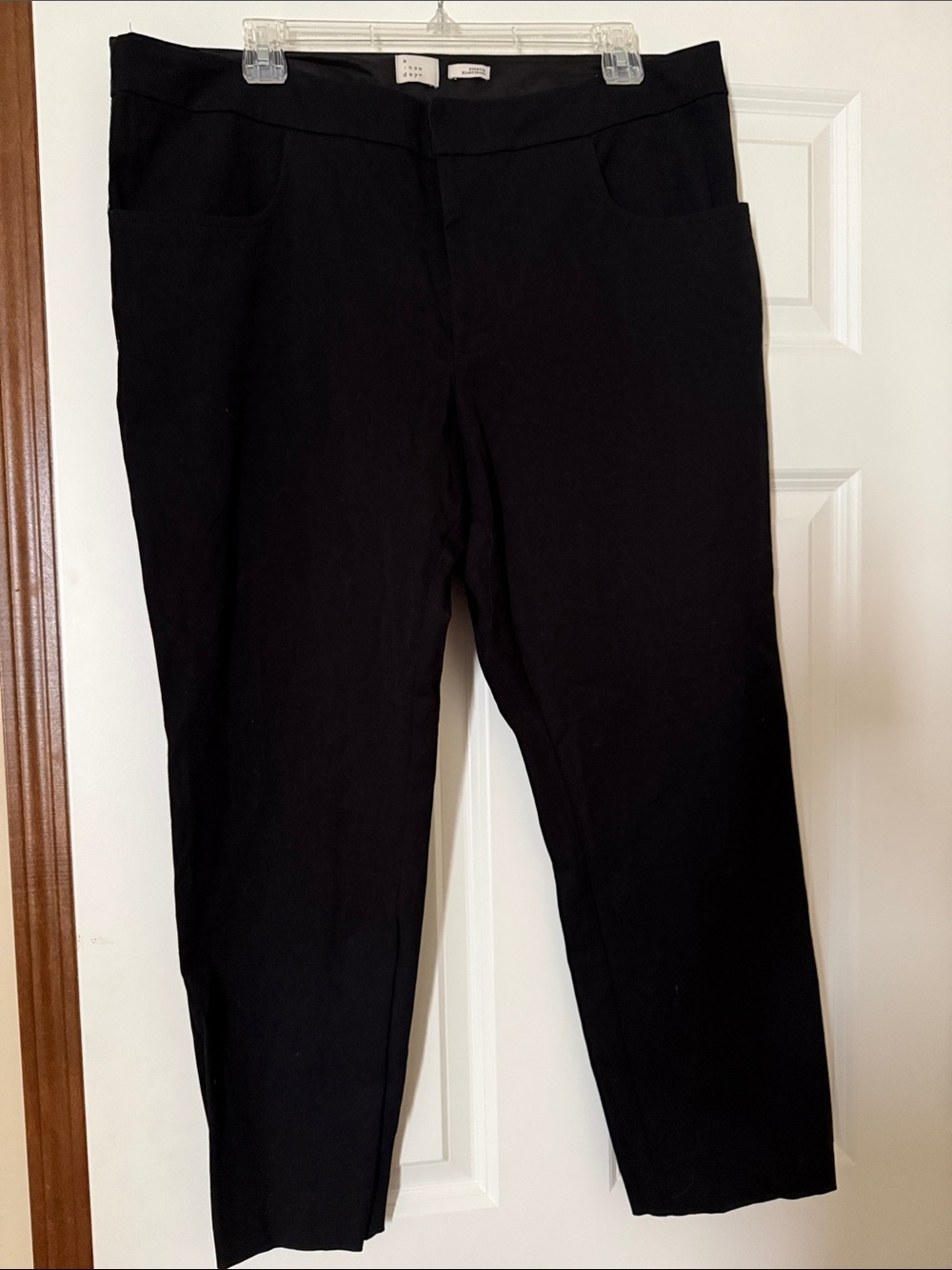 Black Stretch Dress Pants